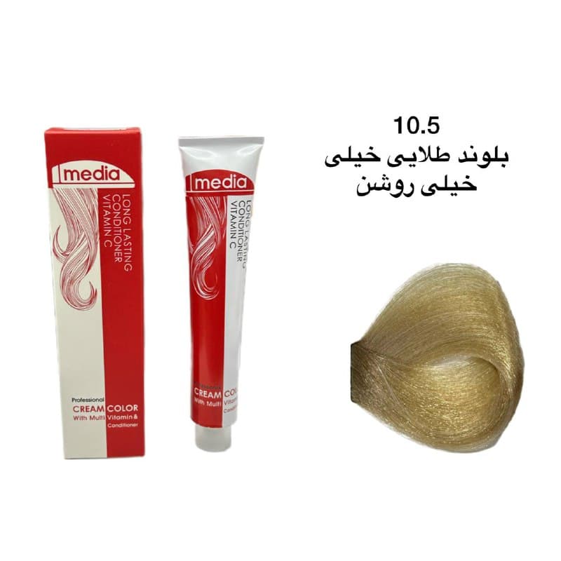 رنگ مو مدیا 10.5