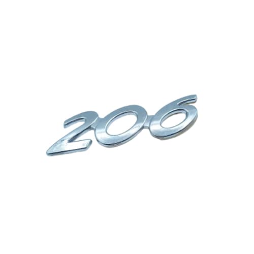 آرم نوشته صندوق خودرو 206 فابریکی