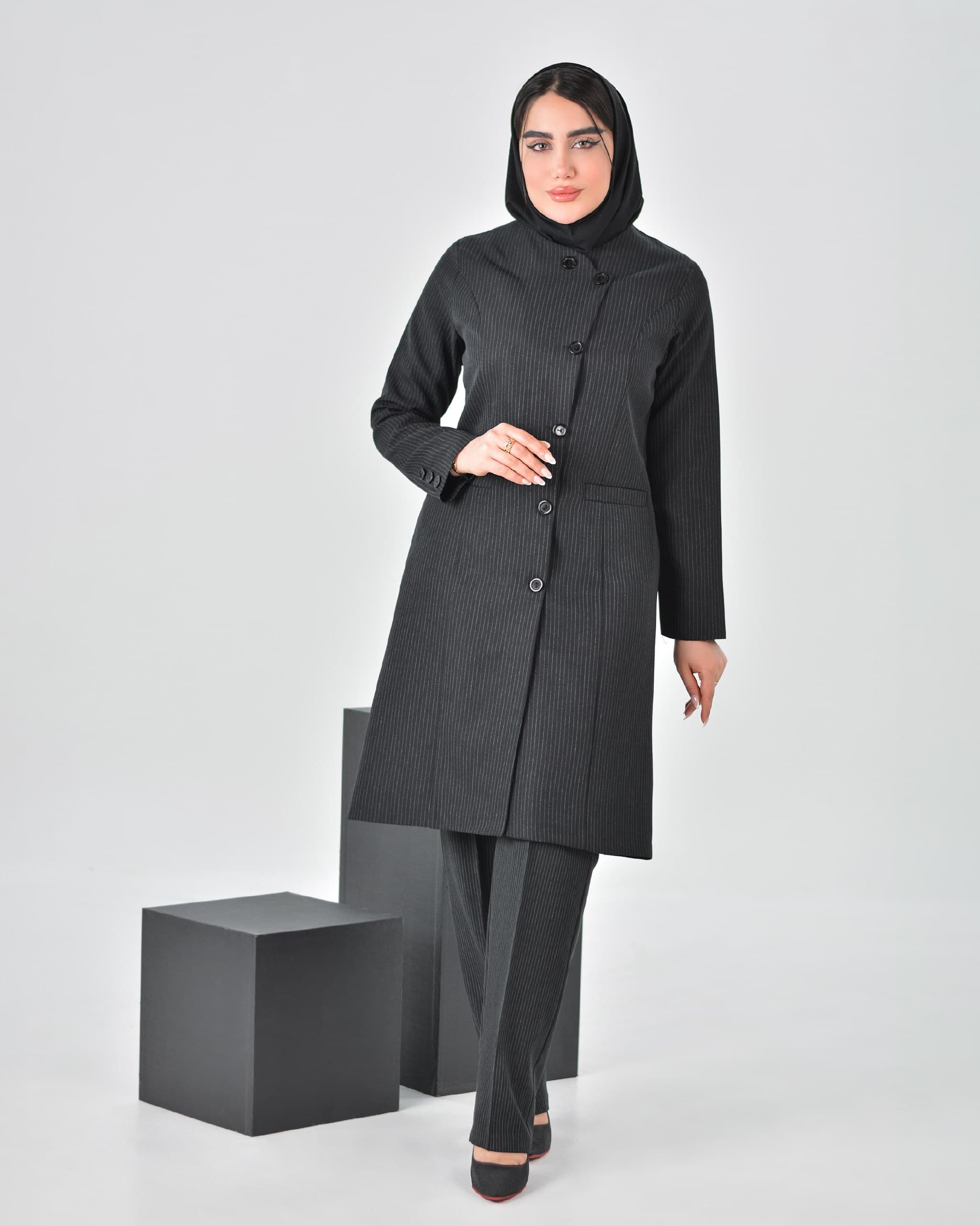 مانتو و شلوار اداری دیپلمات زنانه