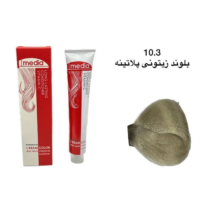 رنگ مو مدیا 10.3
