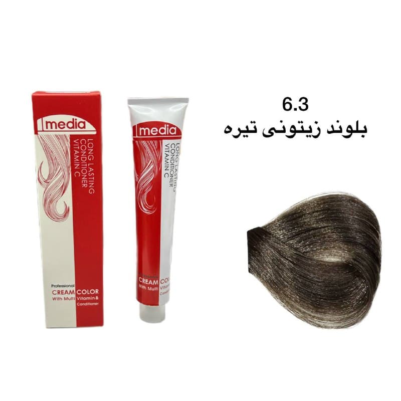 رنگ مو مدیا 6.3