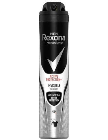 اسپری بدن ضد تعریق مردانه اکتیو پروتکشن اینویزیبل رکسونا Rexona Men Active Protection Invisible Body Spray
