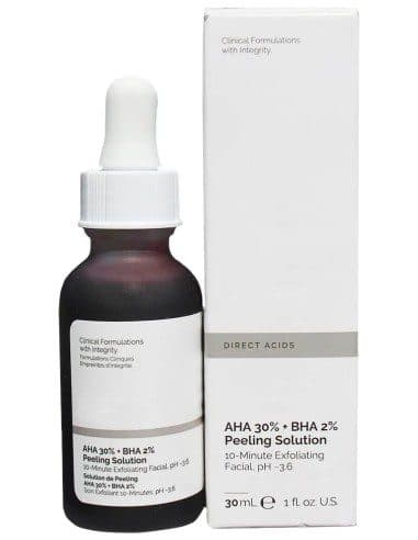 سرم (سرم قرمز) لایه بردار دی اوردینری The Ordinary AHA 30% + BHA 2% Peeling Solution