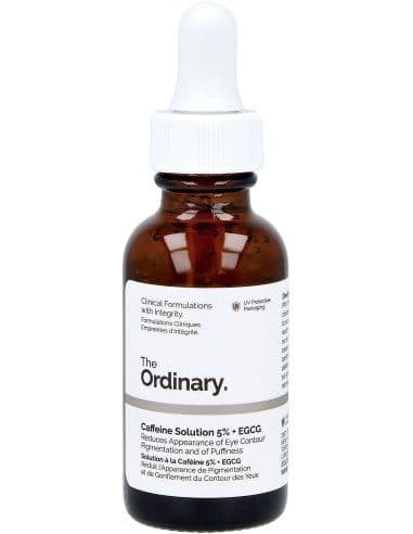 سرم دور چشم ضد تیرگی و پف کافئین 5٪ دی اوردینری The Ordinary Caffeine 5% + ECGC Solution Eye Serum