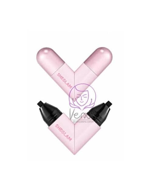 خط چشم دو طرفه قلبی استامپی شیگلم SHEGLAM