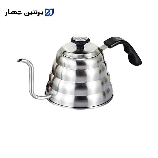 کتل قهوه دمی ترمومتر دار یونیک لایف