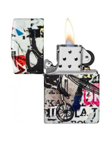 فندک زیپو طرح هنر خیابانی Zippo 48215 — تصویر ۲