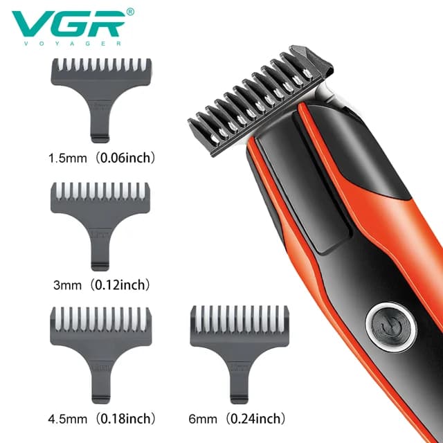 ماشین اصلاح موی سر و صورت وی جی ار مدل V-999 — تصویر ۱۰