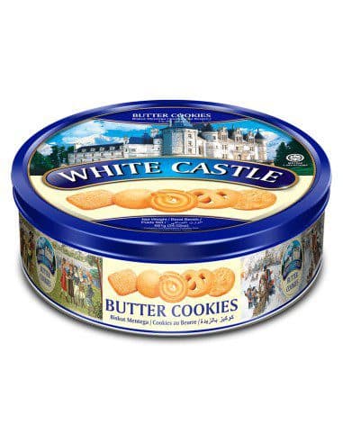 بیسکویت کره ای وایت کستل 681 گرمی White Castle Butter Cookies