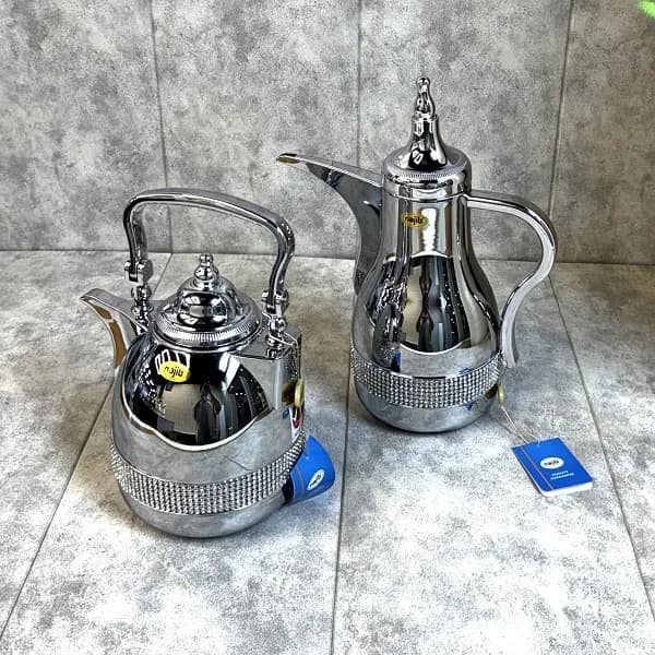 فلاسک دوقلو نجیب نقره ای