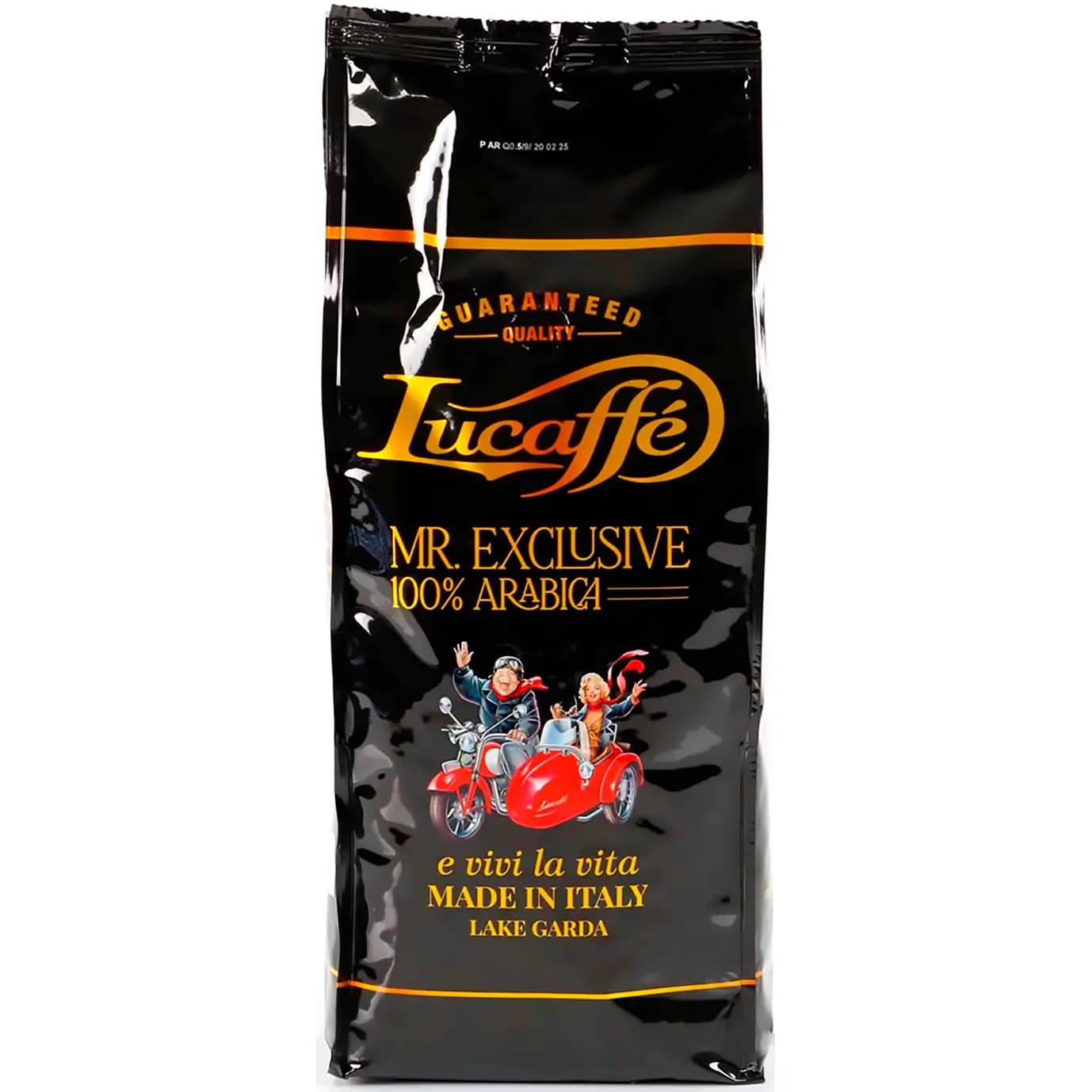 دانه قهوه لوکافه مستر اکسکلوسیو 100% عربیکا 1 کیلویی Lucaffe Mr. Exclusive Coffee Beans
