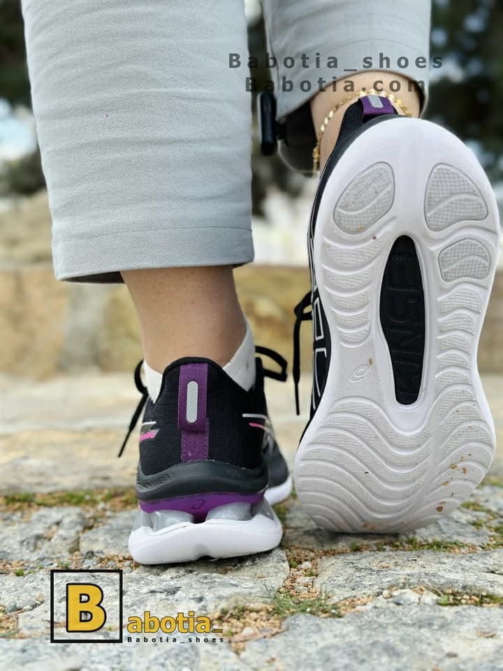 کفش اسیکس ژل کینسی مکس (Asics GEL-KINSEI MAX) مشکی — تصویر ۷