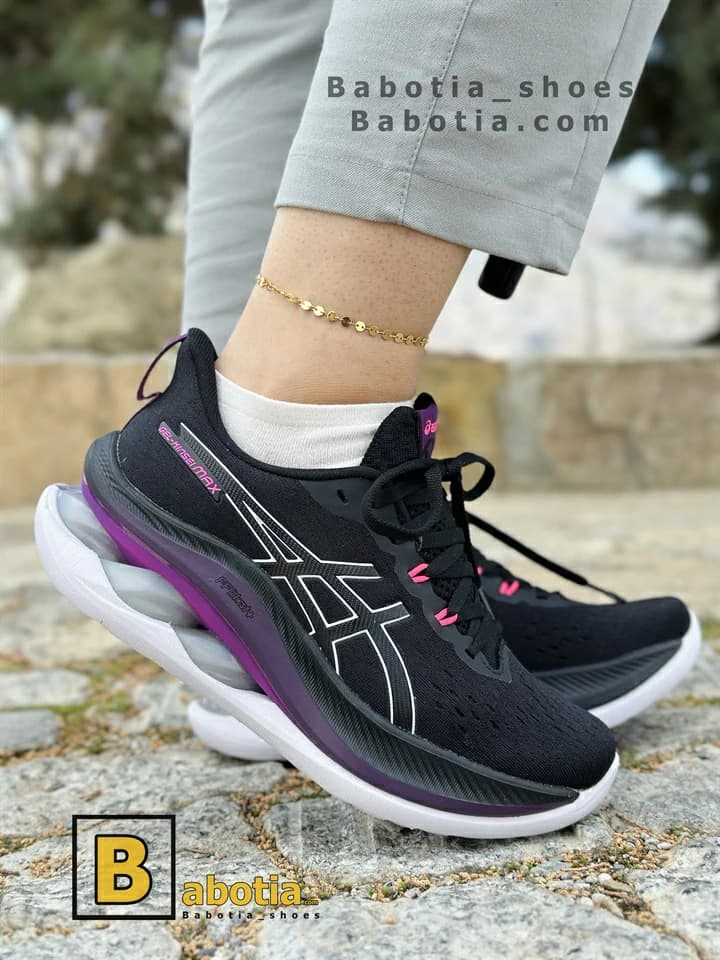 کفش اسیکس ژل کینسی مکس (Asics GEL-KINSEI MAX) مشکی — تصویر ۲
