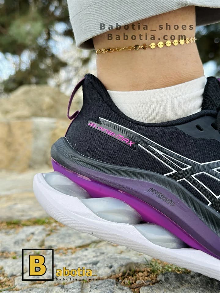 کفش اسیکس ژل کینسی مکس (Asics GEL-KINSEI MAX) مشکی — تصویر ۵