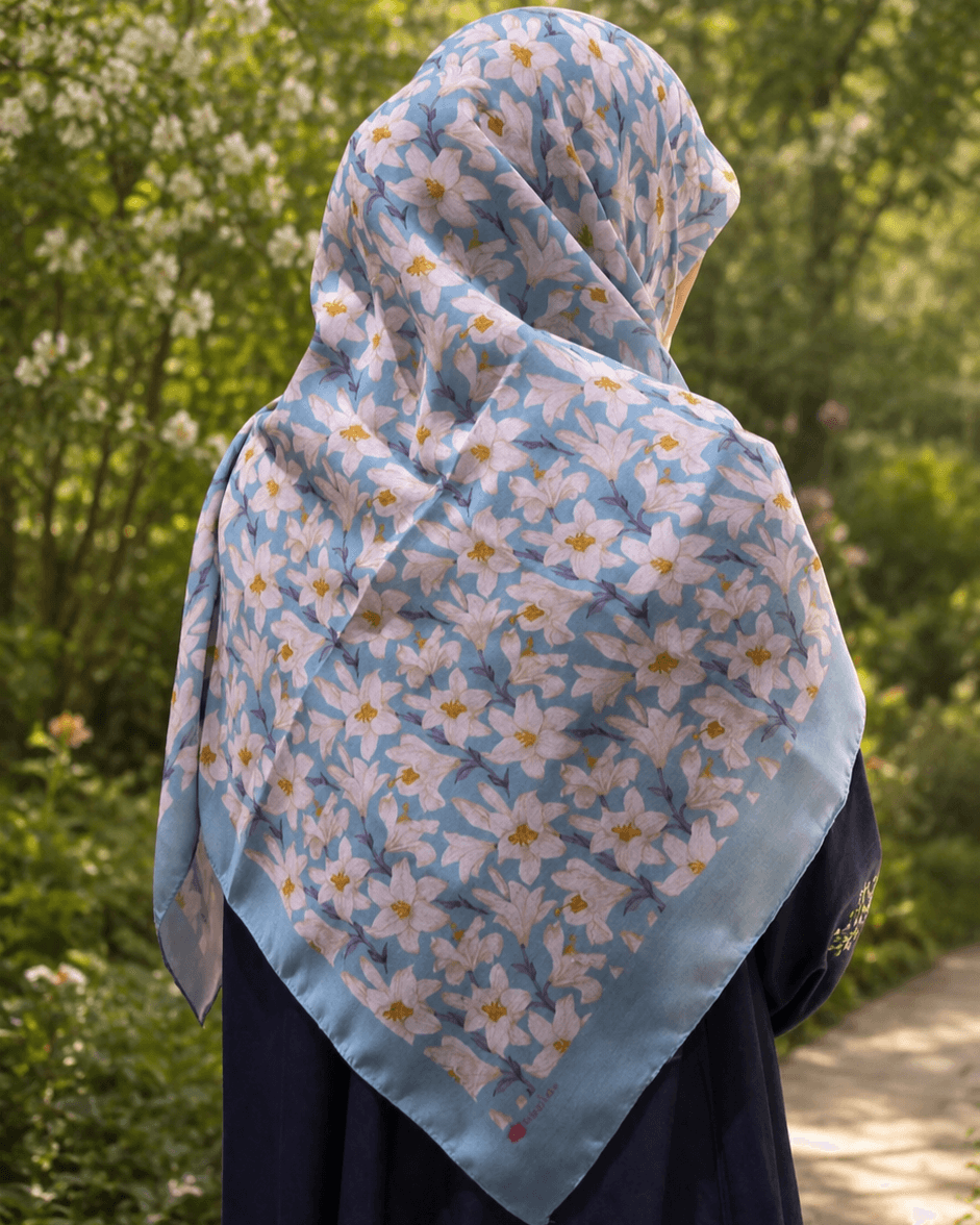 روسری نخی سها