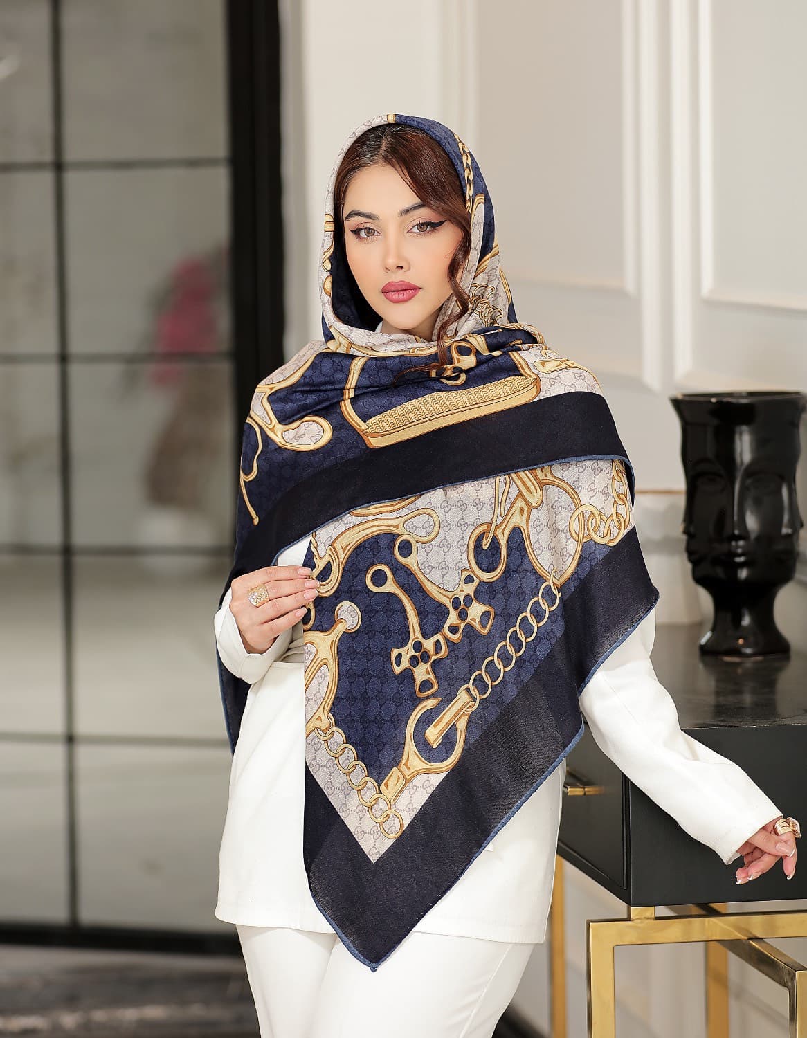 روسری نخی مانا — تصویر ۵