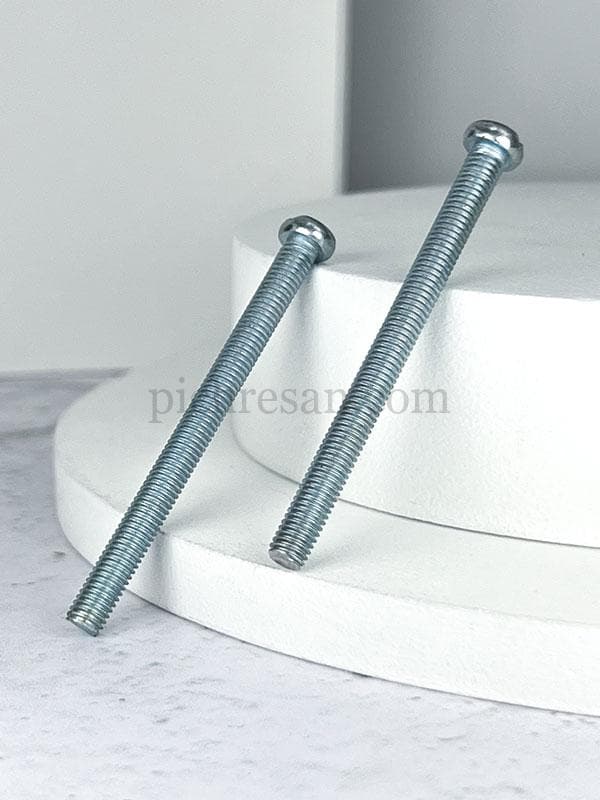 پیچ استوانه سرگرد سایز 70*6 میلیمتر بسته 250عددی