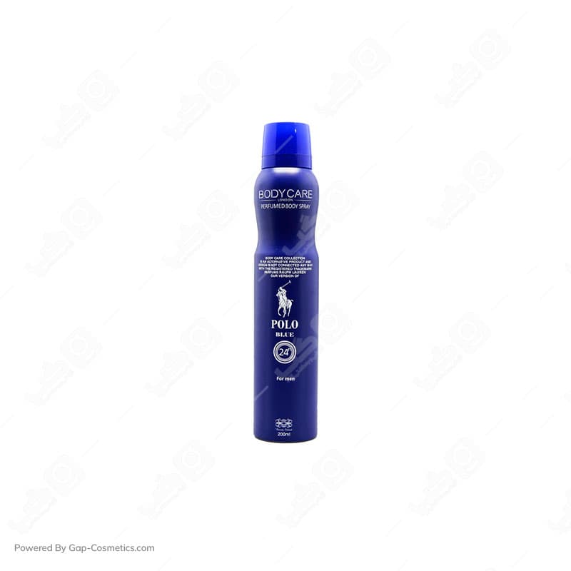 اسپری مردانه بلو BLUE بادی کر BODY CARE حجم 200 میلی لیتر