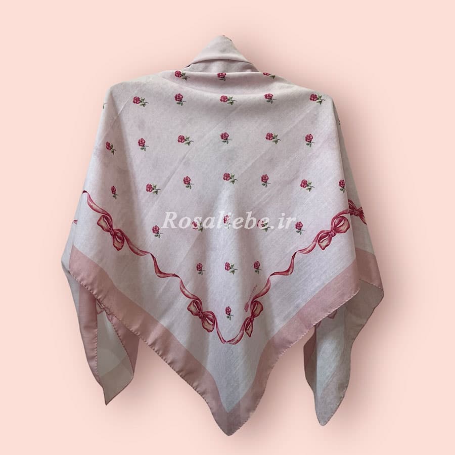 روسری نخی قواره متوسط (قواره 110) رزا