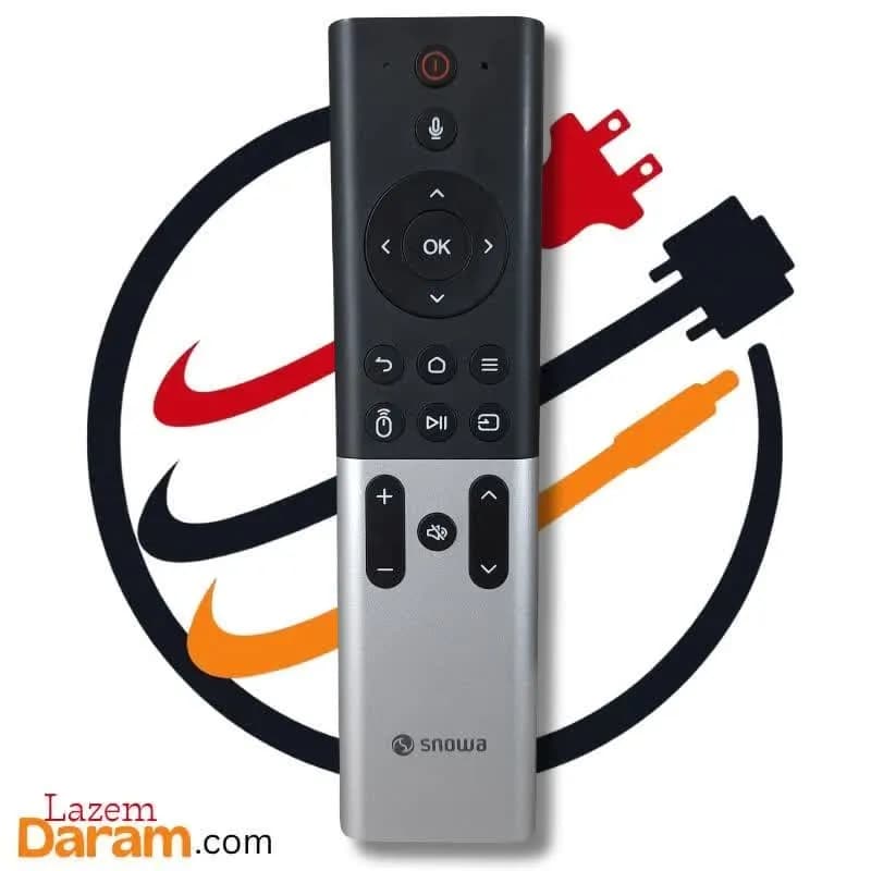 ریموت کنترل اصلی تلویزیون اسنوا (Air Mouse) – کنترل هوشمند با موس و میکروفون