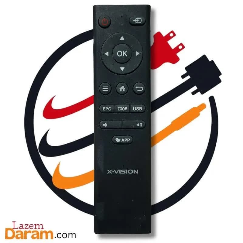 ریموت کنترل تلویزیون ایکس‌ویژن (X.Vision) هوشمند اندرویدی – نسخه اصلی