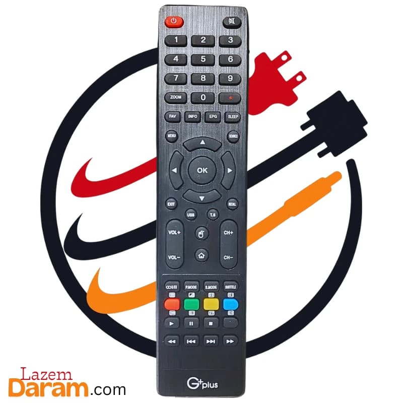 کنترل تلویزیون جی پلاس موس دار-رکورد بالا 4k
