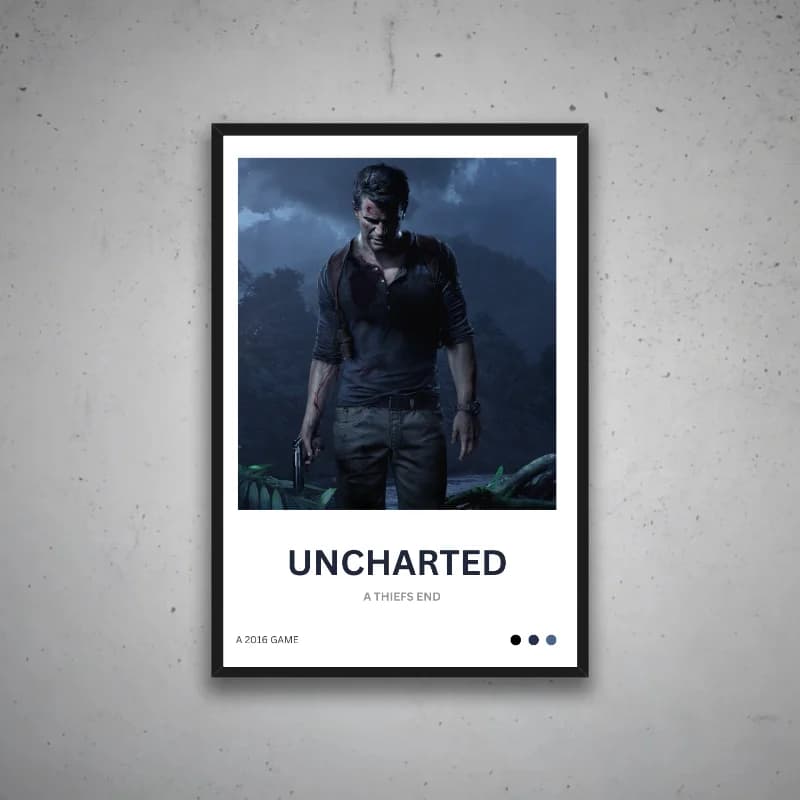 تابلو گیمینگ Uncharted 4 — تصویر ۳
