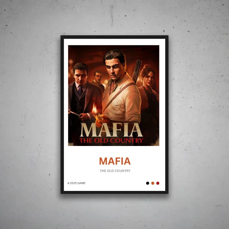تابلو گیمینگ Mafia The Old Country — تصویر ۳