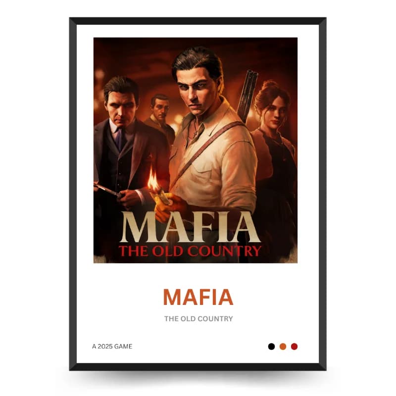 تابلو گیمینگ Mafia The Old Country — تصویر ۲
