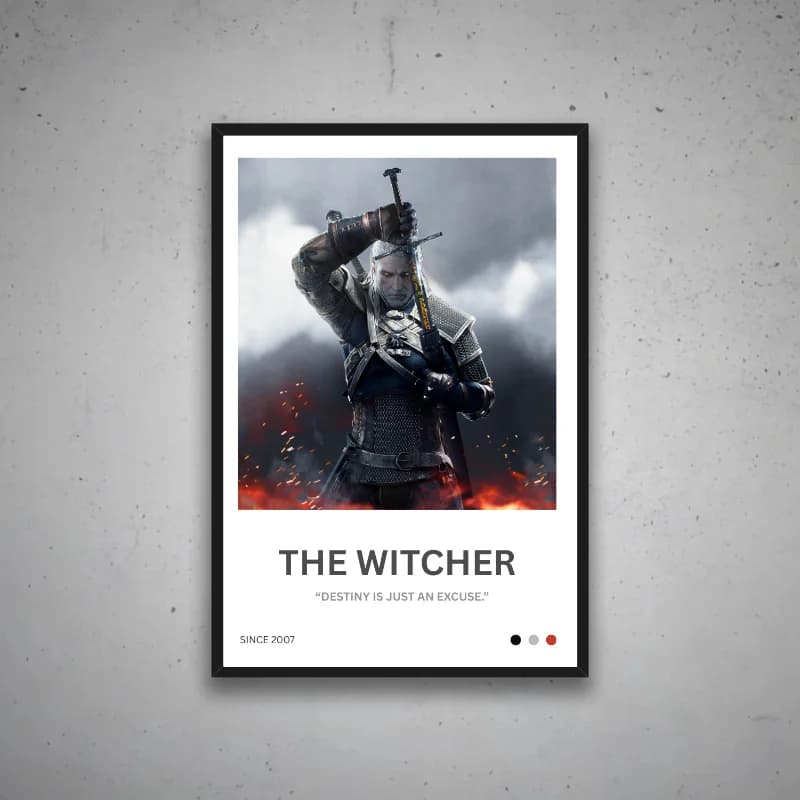 تابلو گیمینگ The Witcher — تصویر ۳