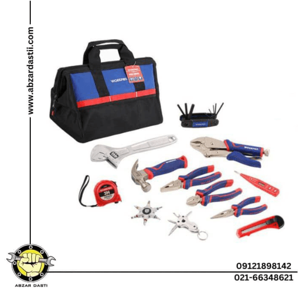 کیت ابزار 13 پارچه ورک پرو WorkPro