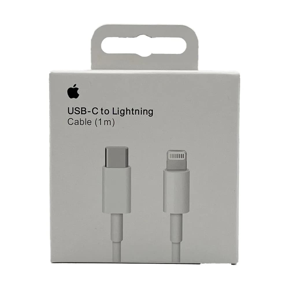 کابل آیفون C-L سوکت فلزی یک متری اورجینال