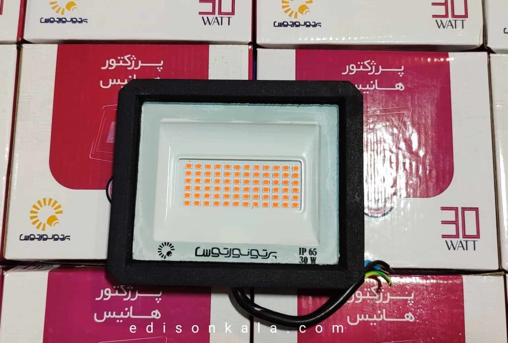 پروژکتور 30 وات رنگی پرتو نور توس مدل هانیس — تصویر ۱۰