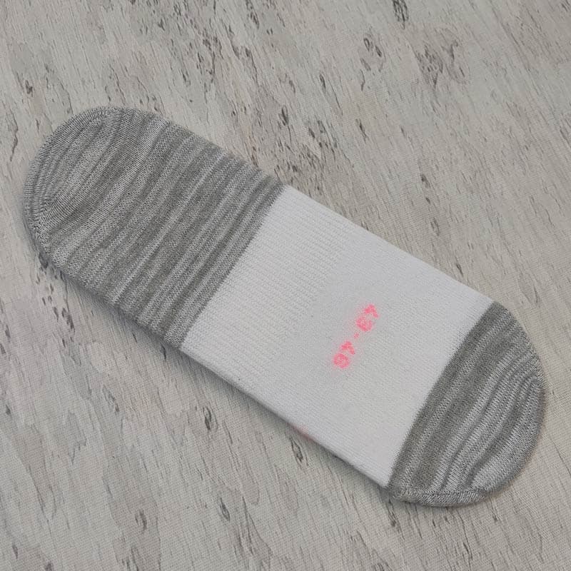 جوراب ورزشی مردانه اسکیچرز Skechers Sport Socks سفید خاکستری — تصویر ۴