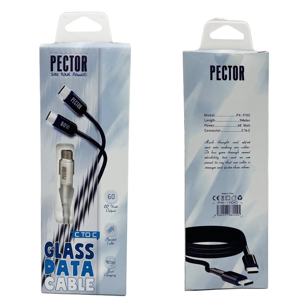 کابل دوسر USB-C سوپرفست PECTOR مدل PX-170C اورجینال