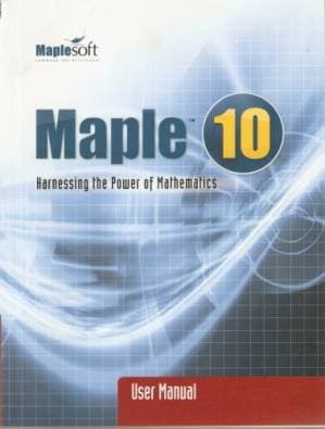 دانلود کتاب Maple 10 User Manual