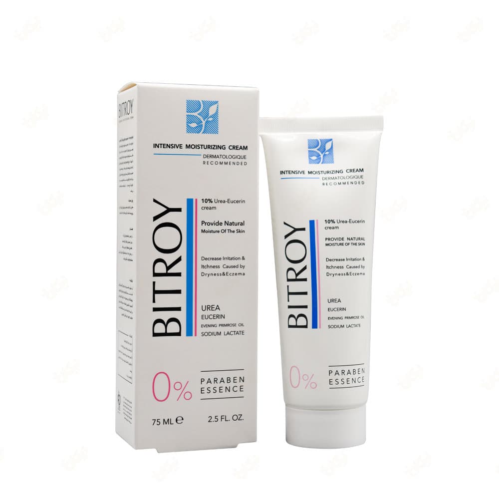 کرم اوره 10% اوسرین حاوی روغن گل مغربی(مرطوب کننده پوست خشک) بیتروی 75ml