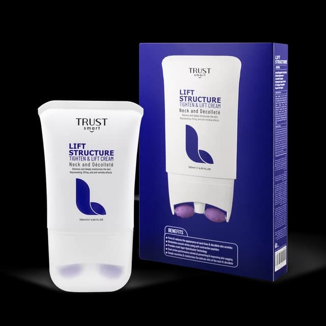 کرم سفت کننده و لیفت کننده گردن و دکلته تراست اسمارت TRUST smart 🇨🇭