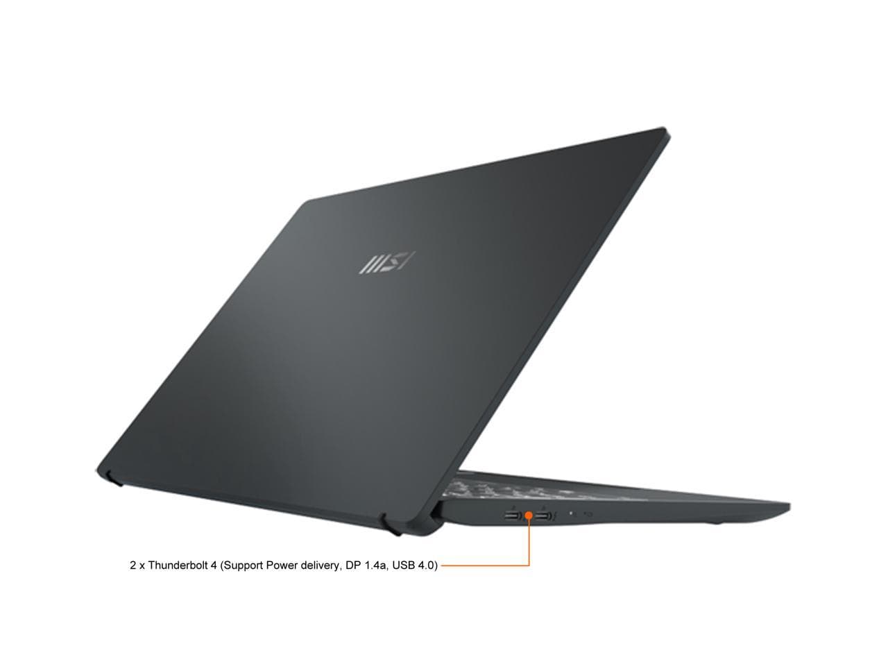 لپ تاپ MSI Prestige EVO 14 رم 16 گیگابایت i5-1240P – اپن باکس — تصویر ۸
