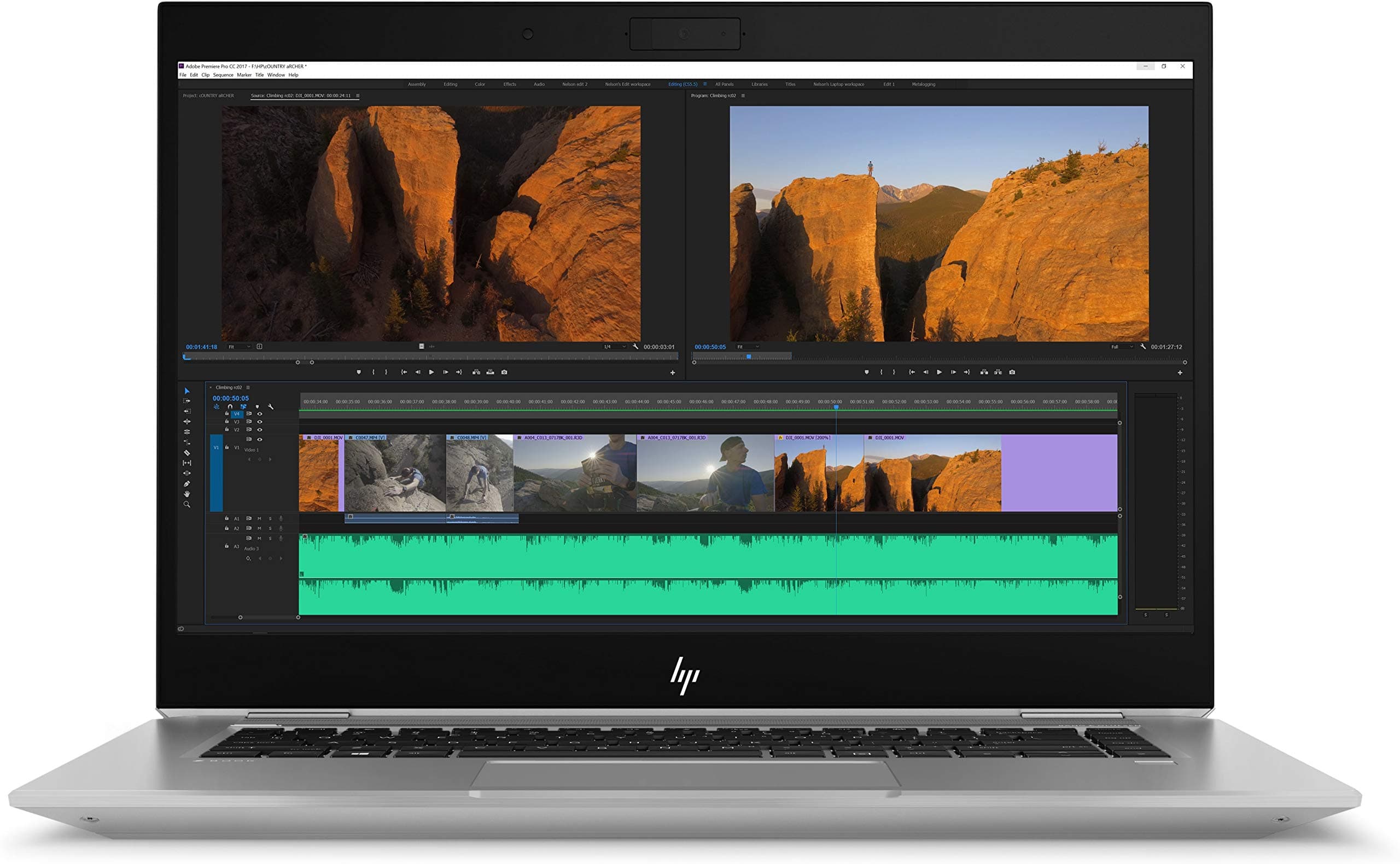 لپ تاپ استوک اچ پی HP ZBook Studio 15 Studio G5 – i7-8th 16G 512GSSD — تصویر ۵
