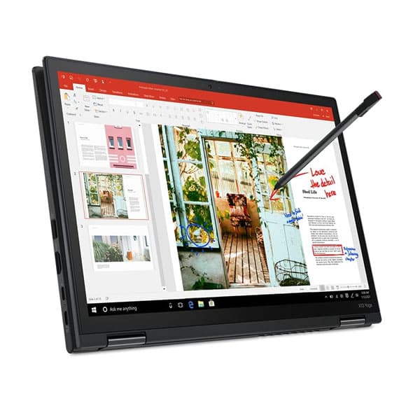 لپ تاپ 360 درجه لمسی Lenovo X13 i7-10th 16GB 512SSD — تصویر ۳
