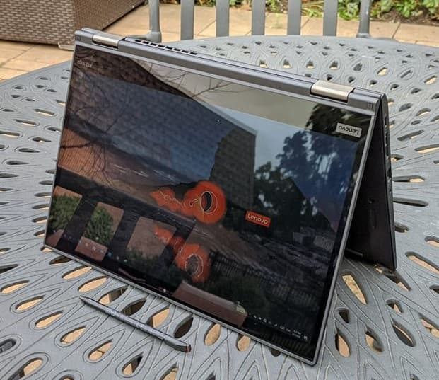 لپ تاپ 360 درجه لمسی Lenovo X13 i7-10th 16GB 512SSD — تصویر ۵