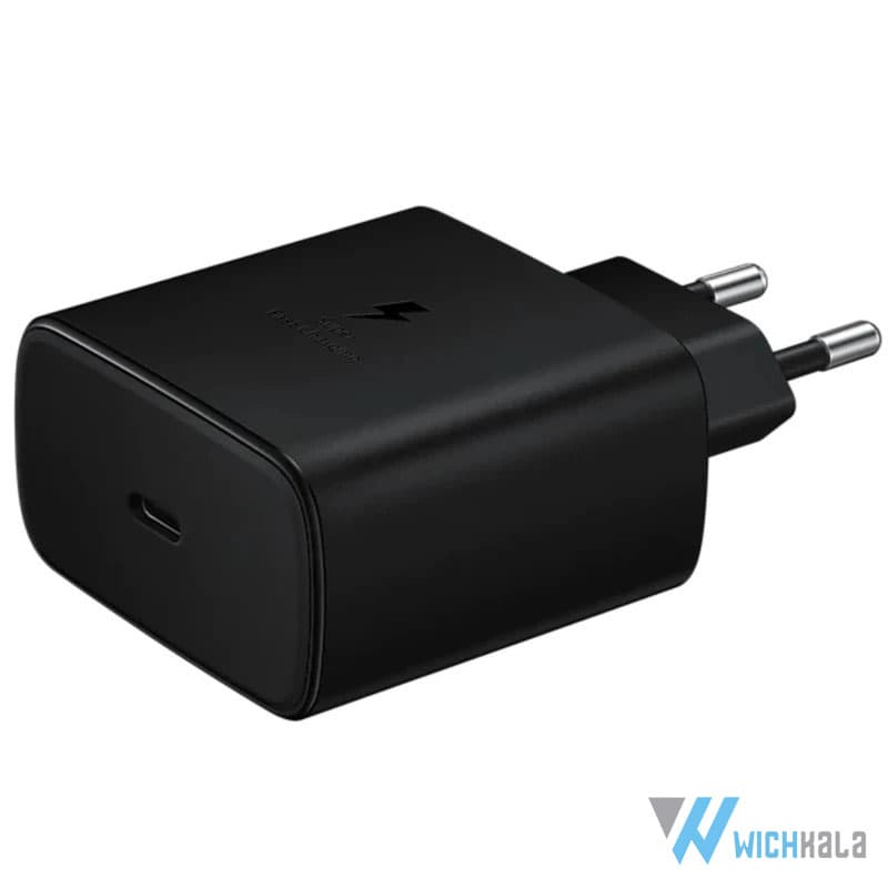شارژر ۴۵ وات سامسونگ اصلی مدل ۲ پین – فست شارژ اورجینال EP T4510 — تصویر ۲