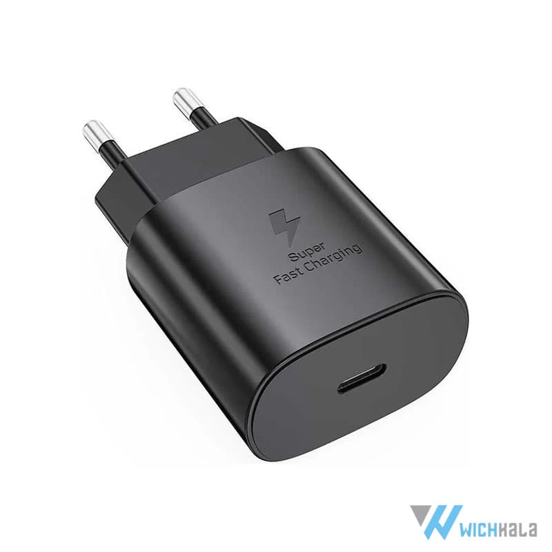 شارژر سریع ۲۵ وات سامسونگ اورجینال دو پین | Super Fast Charging اصلی — تصویر ۳