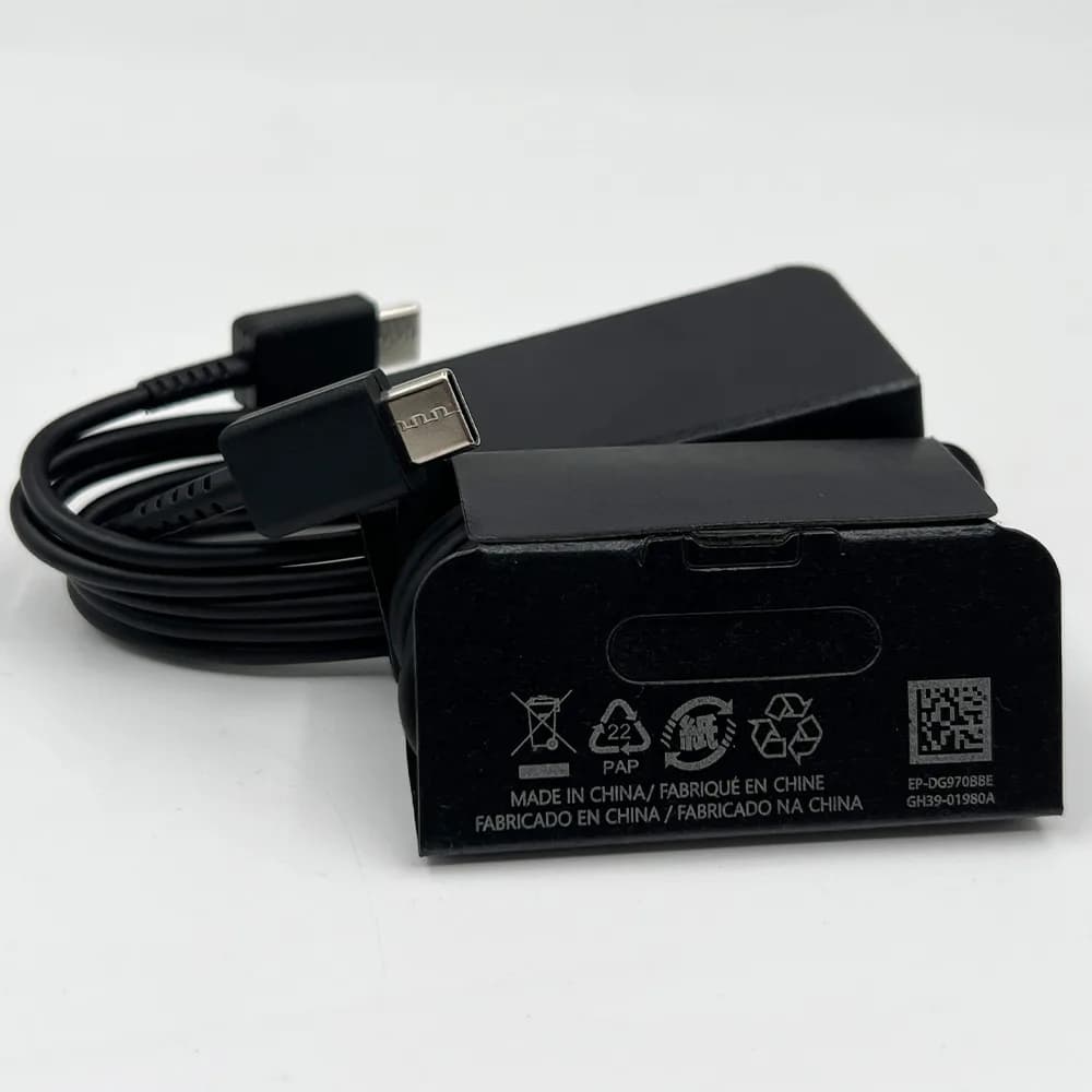 کابل دوسر USB-C سامسونگ مشکی فست یکمتری اصل چین