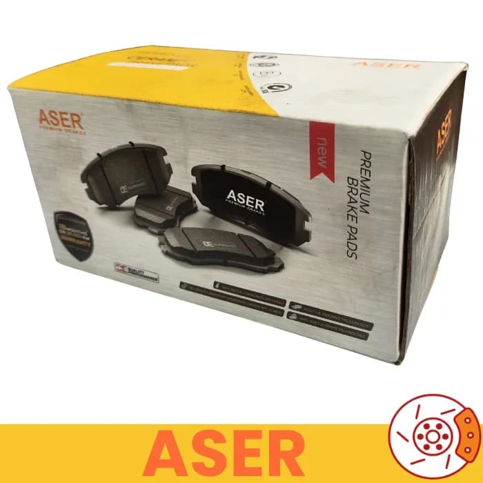 لنت ترمز جلو آریو (زوتی) Z300 سرامیکی ایسر ASER — تصویر ۳