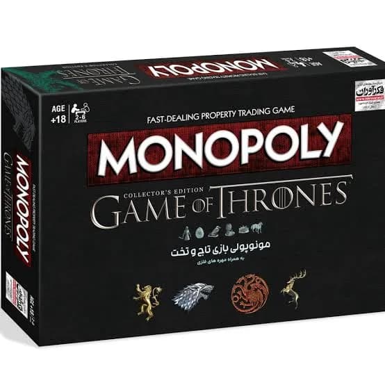 بازی مونوپولی تاج و تخت Game of Thrones
