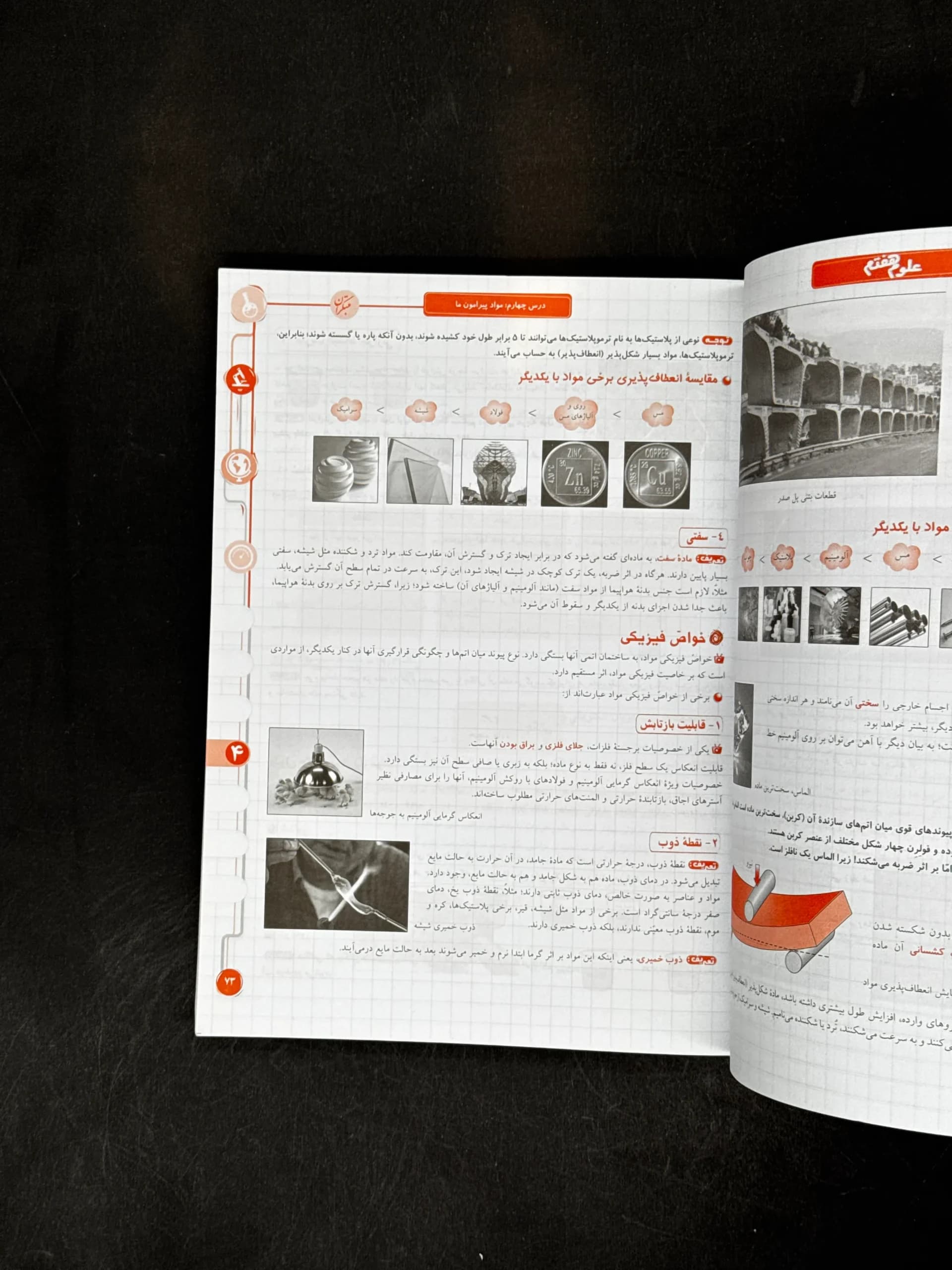 کتاب علوم هفتم رشادت مبتکران (دست دوم) — تصویر ۲