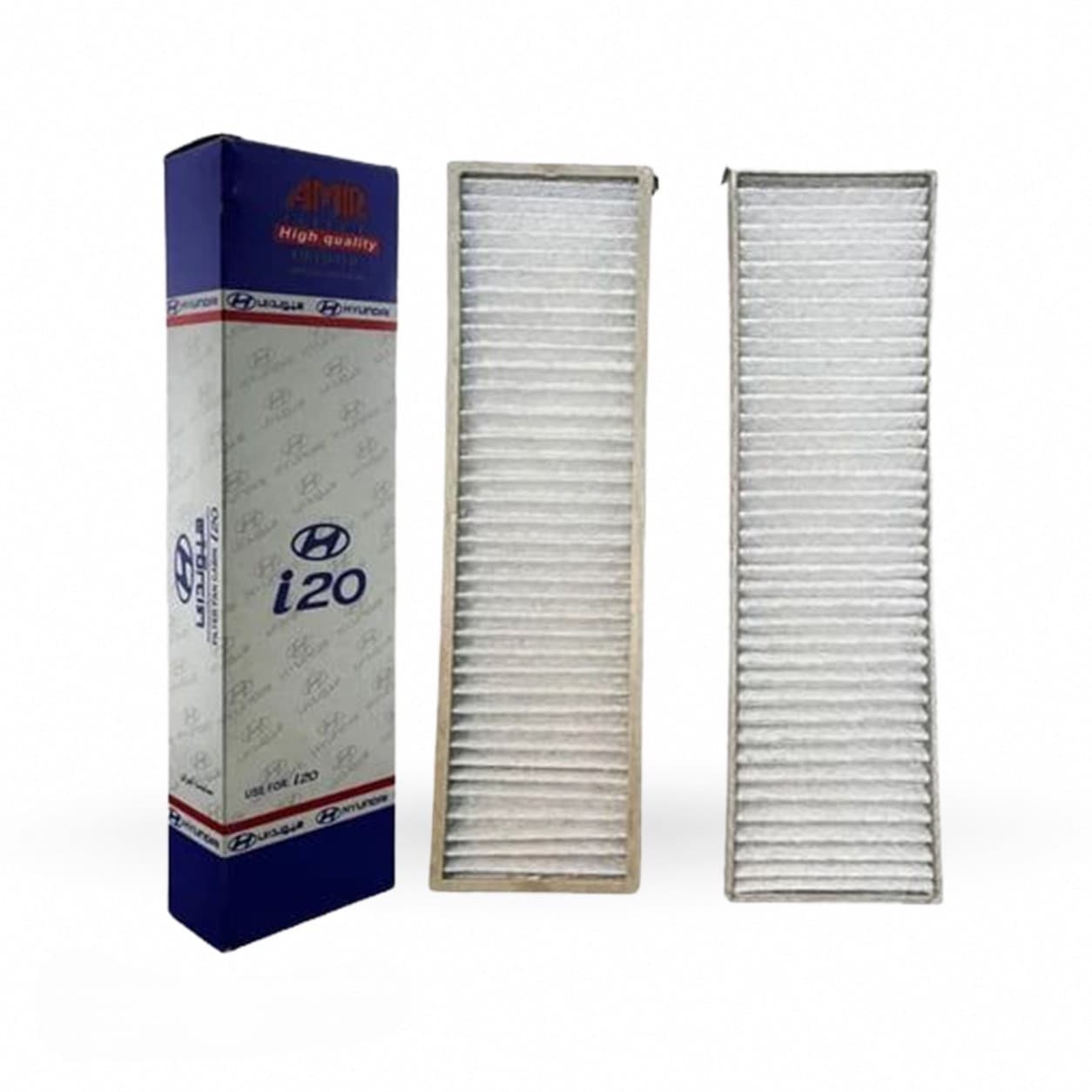 فیلتر کابین هیوندا I20 طرح اصلی بسته 2 عددی 971331J000