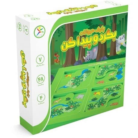 بازی بگرد و پیدا کن حیوانات